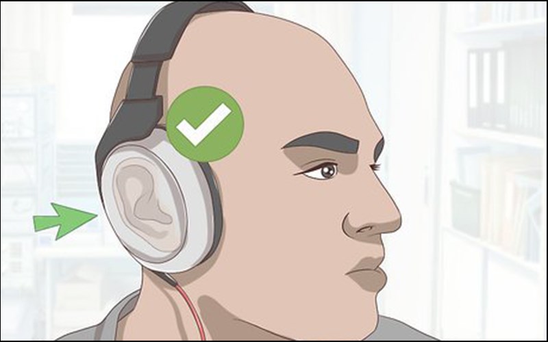 đeo tai nghe đúng cách